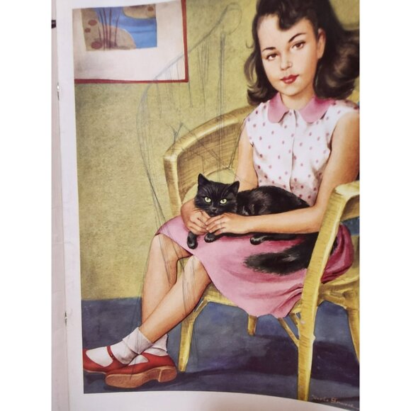 Vintage How To Draw and Paint Children by Viola French Art Instruction Book - Picture 8 of 8